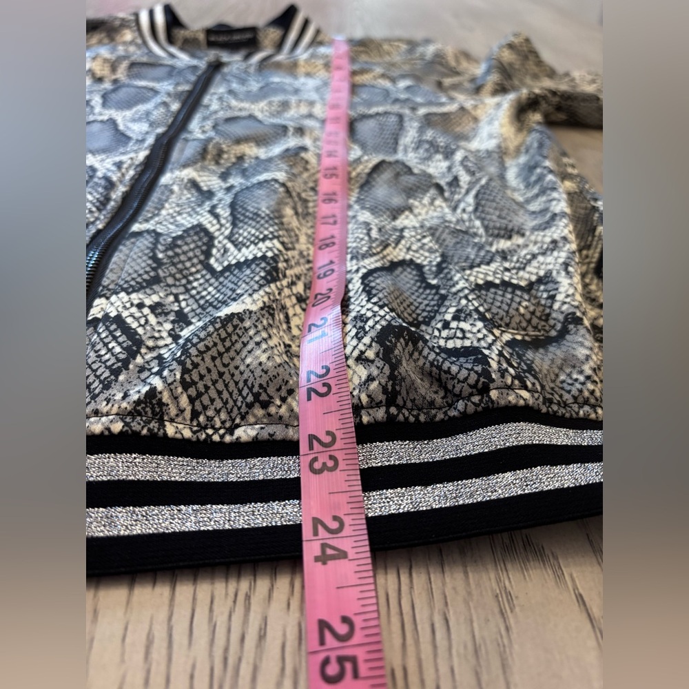 Black Orchid Grey Python Track Suit. Jacket Is Large. Pants are 28. - Picture 9 of 16